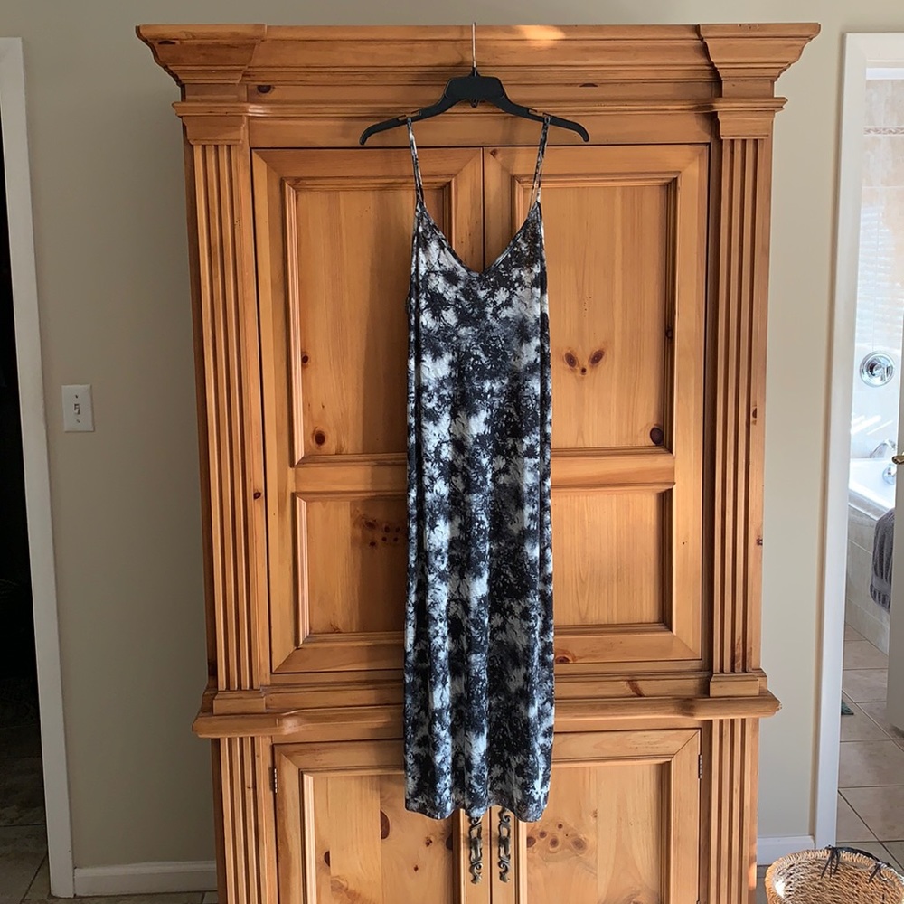 Zara Tie-Dye Maxi Dress
